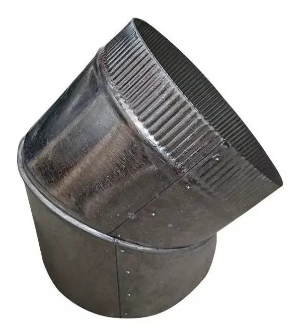 CODO 6" GALVANIZADO - TROMEN [05-000-116]