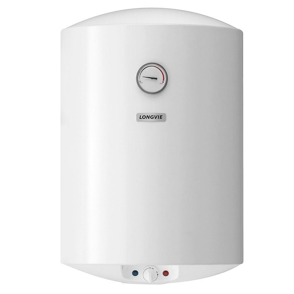 TERMOTANQUE ELÉCTRICO 57L CONEXIÓN INFERIOR PARA COLGAR BLANCO - LONGVIE [TE60F]