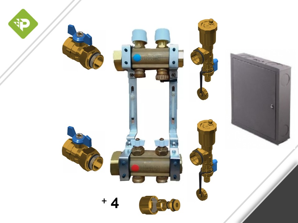 PACK COLECTOR COMPLETO 2 CIRCUITOS - OFITT - CON GABINETE Y CURVATUBO