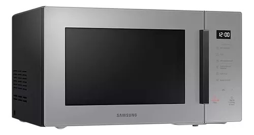 MICROONDAS 30 LTS BESPOKE - INTERIOR CERÁMICO - CON GRILL FRY - TOUCH PANEL - GRIS - SAMSUNG  [SAMG30T5019CG]