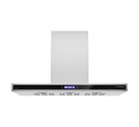CAMPANA DE ISLA 90CM - LUZ LED - 3 VELOCIDADES  - DISPLAY TOUCH - ACERO INOXIDABLE - ORMAY [VITRO CI906 - ISLA]