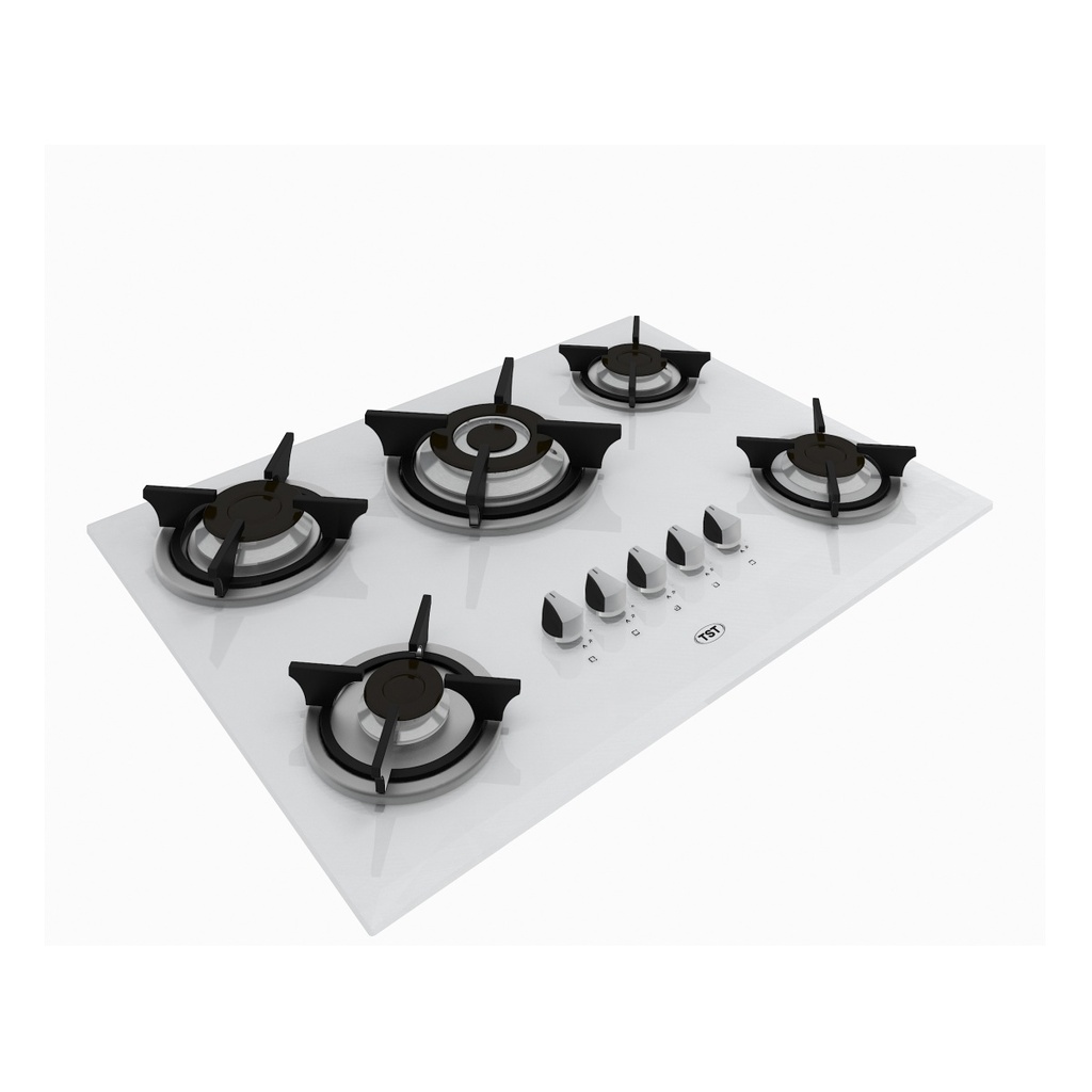 ANAFE A GAS SPEZIA 5 HORNALLAS - EMPOTRABLE - BLANCO - TST [23-5]