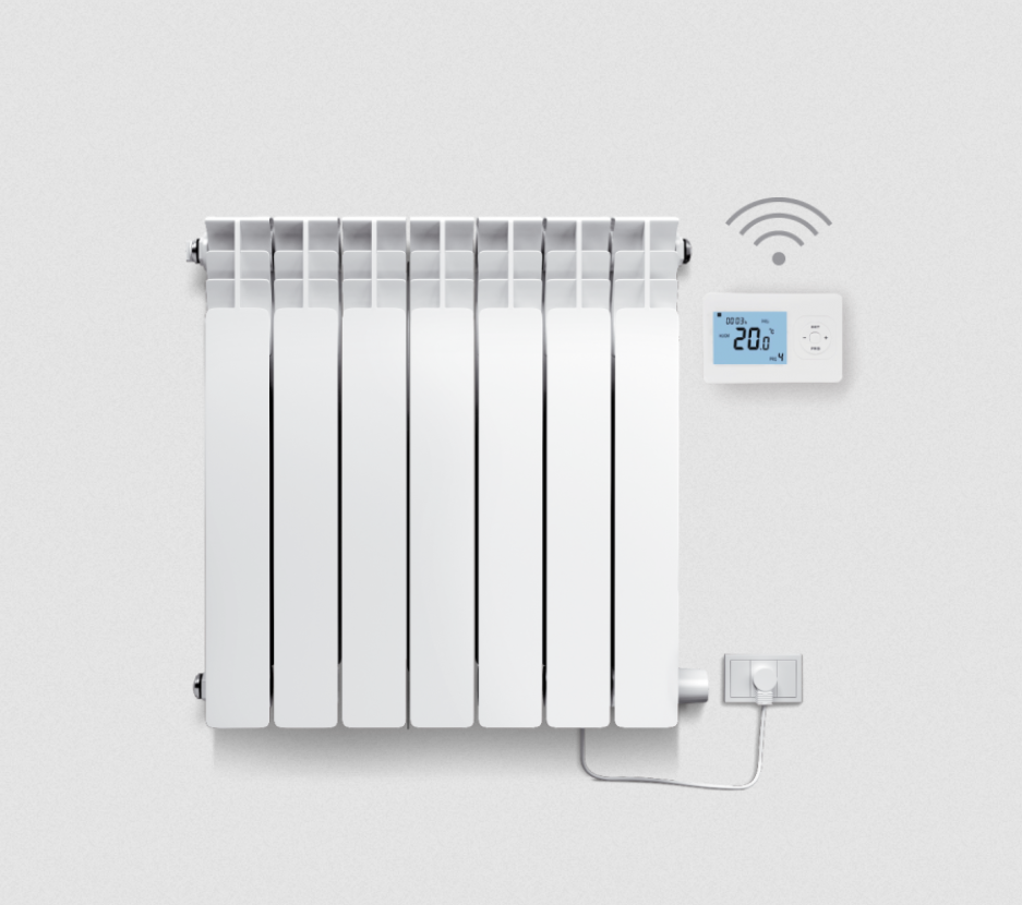 RADIADOR ELÉCTRICO 1000 W CON TERMOSTATO INALÁMBRICO - 7 ELEMENTOS - EUTERMA [229003]