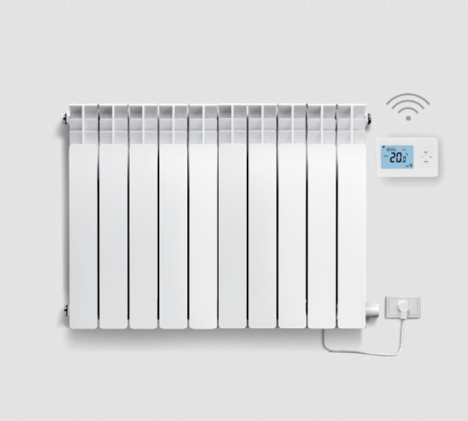 RADIADOR ELÉCTRICO 1500 W CON TERMOSTATO INALÁMBRICO - 10 ELEMENTOS - EUTERMA [229004]