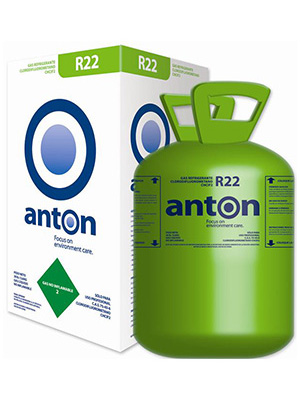 GAS REFRIGERANTE ANTON AN22A 11.3KG - REEMPLAZO DIRECTO R22