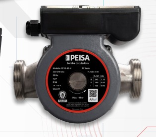 BOMBA CIRCULADORA 1"-1/2" 245/190/135 W - CP25-80-F - PEISA