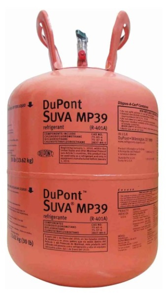 GAS REFRIGERANTE MP/MO 39/49 X 13.6KG - SUVA DUPONT