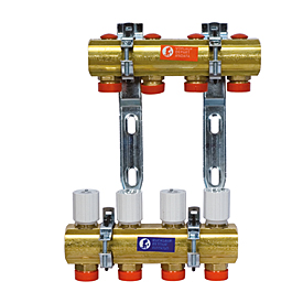 COLECTOR PREMONTADO 5 CIRCUITOS R553Y025 GIACOMINI - 1" 1/4x18 /5 (REZAGO) - LNA