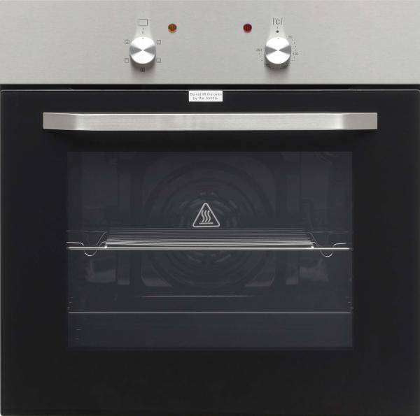 HORNO ELÉCTRICO 58LTS - EMPOTRABLE - EFICIENCIA ENERGÉTICA: A  - 5 FUNCIONES - VIDRIO TEMPLADO COCINA - 60CMX60CM - ACERO INOXIDABLE - CLEVER [2585]