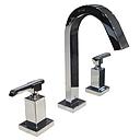 GRIFERÍA LAVATORIO BICOMANDO GEOMETRY LEVER CROMO - HIDROMET - 10 AÑOS DE GARANTÍA [02806CRCR]