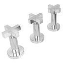 GRIFERÍA BIDET BICOMANDO LOOK CRUZ CROMO - HIDROMET - 10 AÑOS DE GARANTÍA [31102CRCR]