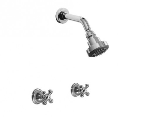 GRIFERÍA DUCHA BICOMANDO SIN TRANSFERENCIA SELF/BABY CROMO - HIDROMET - 10 AÑOS DE GARANTÍA [01015CRCR]