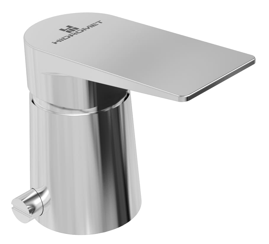 GRIFERÍA BIDET MONOCOMANDO CON TRANSFERENCIA RAPTOR CROMO - HIDROMET - 10 AÑOS DE GARANTÍA [9402CRCR]