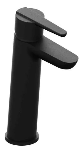 GRIFERÍA LAVATORIO MEDIO MONOCOMANDO FLAT NEGRO - HIDROMET - 10 AÑOS DE GARANTÍA [08416NEGR]