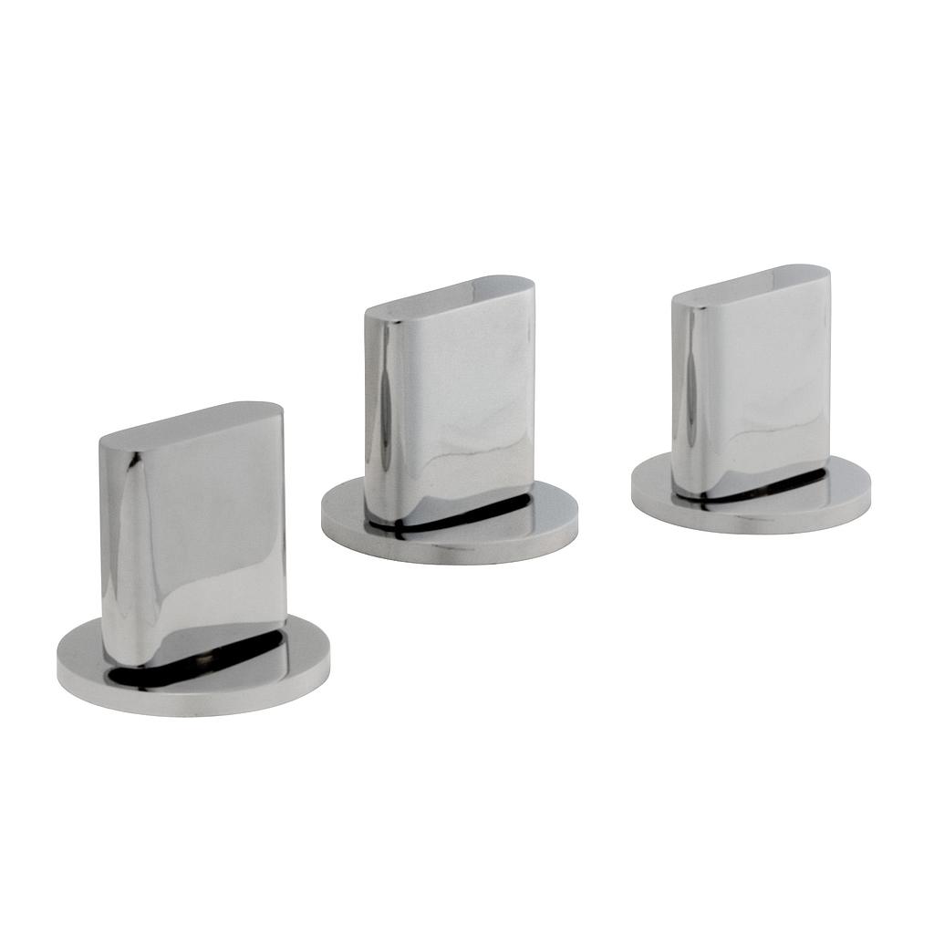 GRIFERÍA BICOMANDO CIERRE CERAMICO ICON BIDET CROMO PIAZZA [21304]