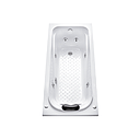 BAÑERA HIDROMASAJE DE LUJO 1500mm CON CAJON PIAZZA [BH150LC]