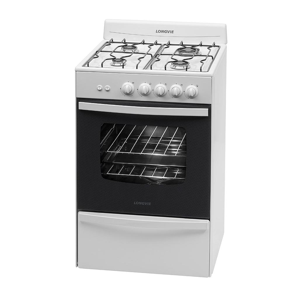 COCINA STD A GAS LONGVIE 56CM - BLANCO - EFICIENCIA A++ [13331BF]