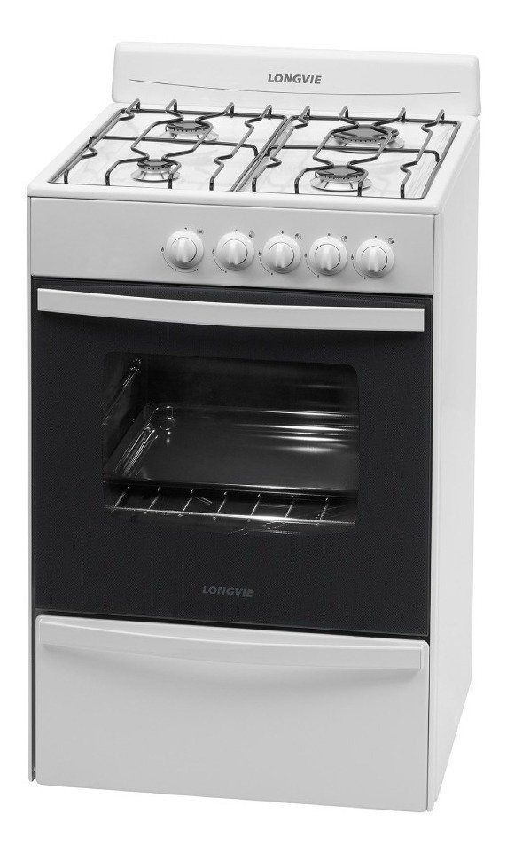 COCINA STD A GAS LONGVIE 56CM - BLANCO - EFICIENCIA A++ [13231BF]