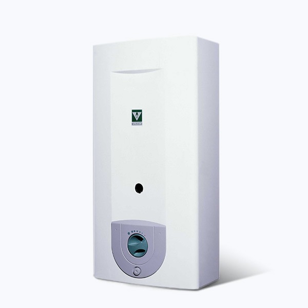 CALEFON 12Lts BLANCO GN/TN - ENCENDIDO MANUAL - VOLCAN [313BFV]