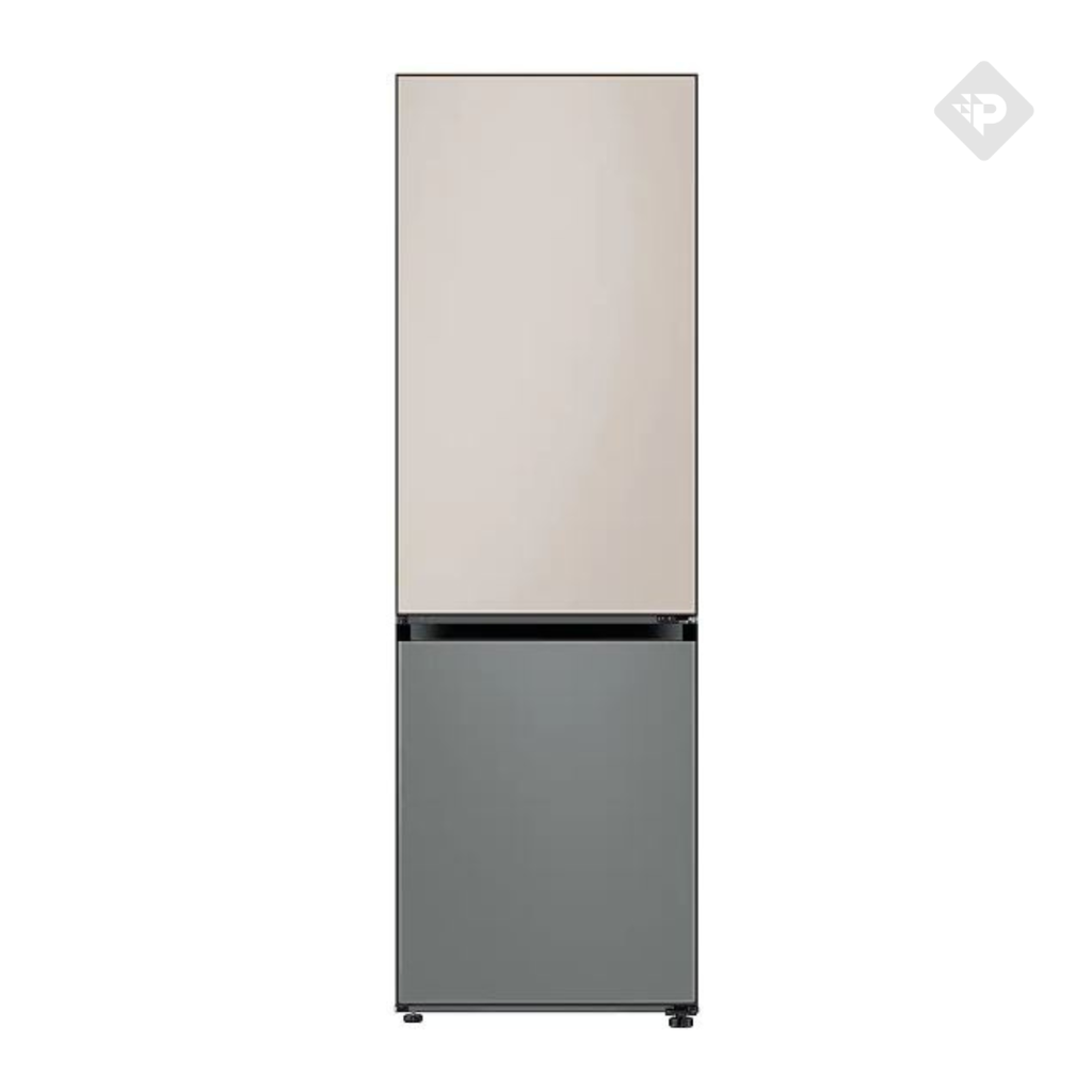 HELADERA INVERTER NO FROST 328L BESPOKE - EFICIENCIA ENERGÉTICA: A+ - FREEZER INFERIOR - BEIGE GRIS - SAMSUNG [SARB33A3070BG]