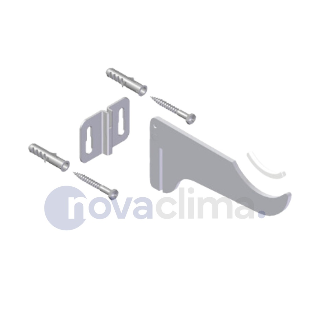 MENSULAS REGULABLES PARA RADIADOR - LADRILLO HUECO/DURLOCK - POR PAR - NOVA CLIMA