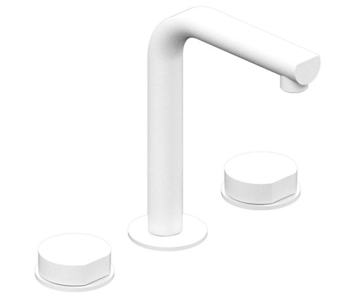 GRIFERÍA LAVATORIO BICOMANDO LUXURY BLANCO - HIDROMET - 10 AÑOS DE GARANTÍA [15006BLBL]