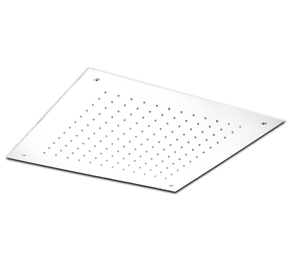 GRIFERÍA DUCHA EMBUTIDA SIMPLE CON LAMA 500mm BLANCO - HIDROMET - 10 AÑOS DE GARANTÍA [1910BLBL]