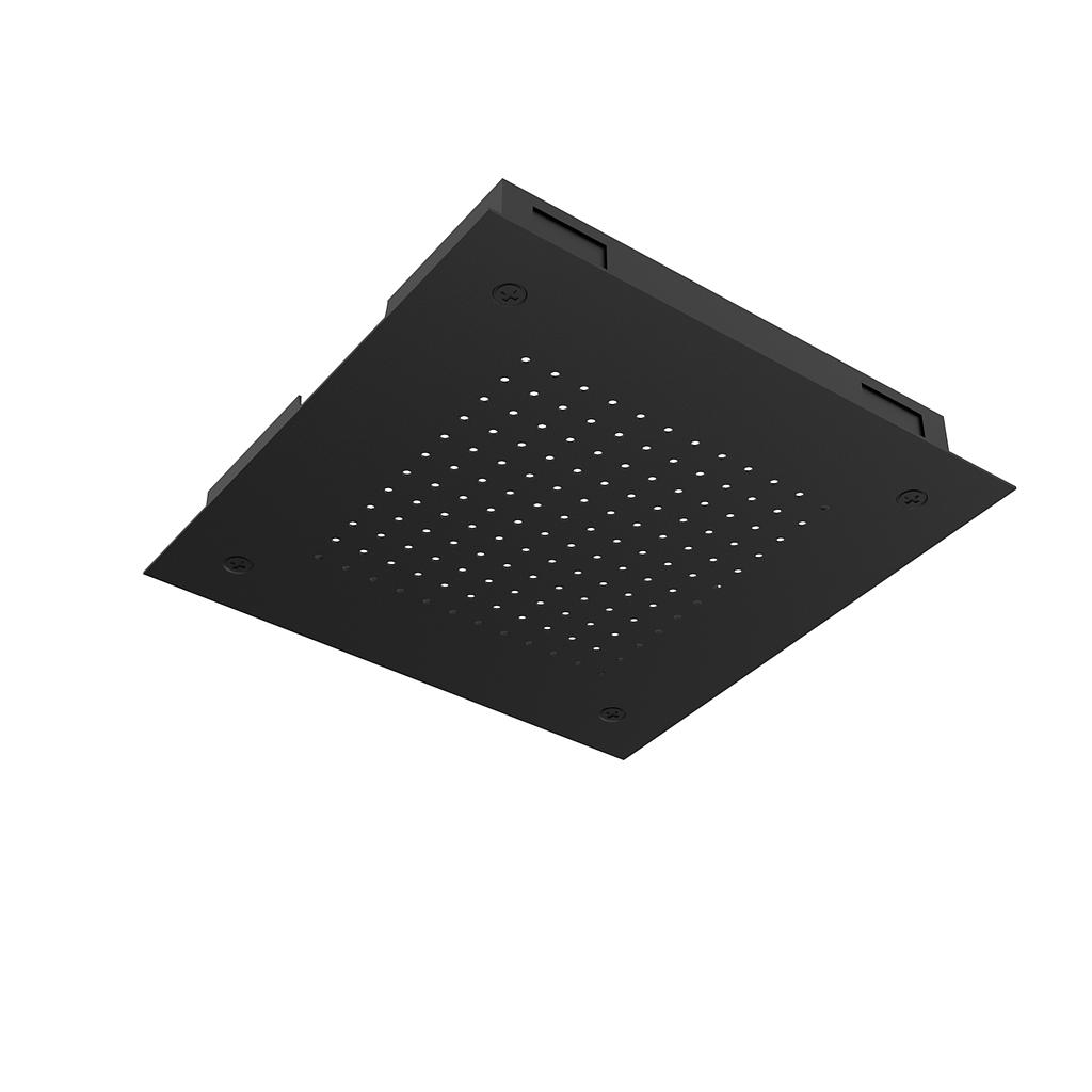 GRIFERÍA DUCHA EMBUTIDA SIMPLE 380mm NEGRO - HIDROMET - 10 AÑOS DE GARANTÍA [1917NEGR]