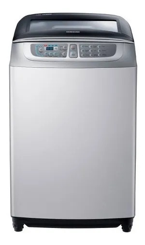 LAVARROPAS CARGA SUPERIOR 8KG - EFICIENCIA ENERGÉTICA: A - 9 PROGRAMAS DE LAVADO - PLATA - SAMSUNG [SAWA80F5S4UDA]