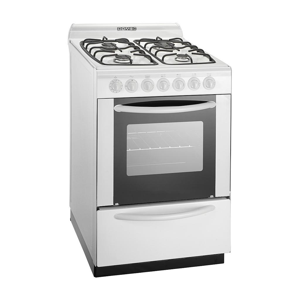 COCINA MULTIGAS CBULEAV 4 HORNALLAS  BLANCO - DOMEC [61955]