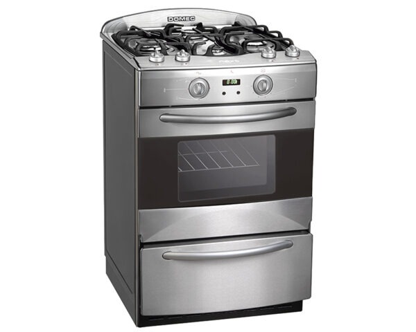 COCINA MULTIGAS CXNNFRV 4 HORNALLAS ACERO INOXIDABLE - DOMEC [61050]