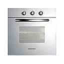 HORNO MULTIGAS CON GRILL ELÉCTRICO H18 - EFICIENCIA ENERGÉTICA: A - CON LUZ, TIMER DIGITAL, SPIEDO Y TERMOSTATO - 60CMX60CM - ESPEJADO - DOMEC [62214]