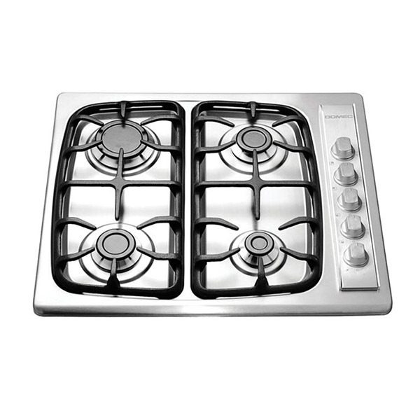 ANAFE MULTIGAS 4 HORNALLAS AXFV ACERO INOXIDABLE - DOMEC [63116]