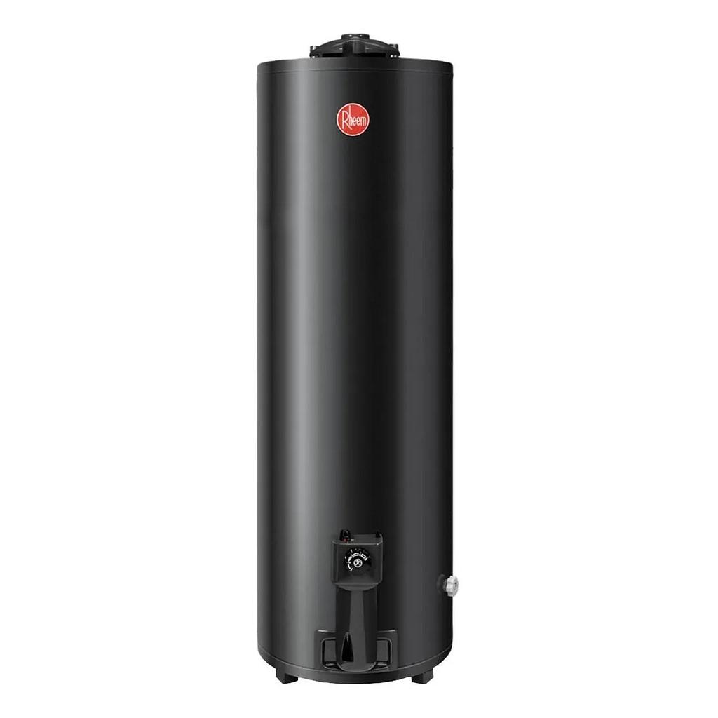 TERMOTANQUE GAS 150L DE PIE CONEXIÓN SUPERIOR NEGRO - RHEEM [TGNP150RH]