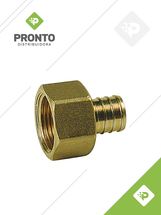 RECTO HEMBRA BRONCE 1"X1"-GZ109Y055-GIACOMINI - LA