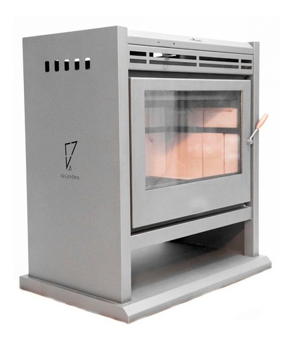 [26171] CALEFACTOR DE PIE A LEÑA ARGENTINA 22000 kcal - Salida de humo 8&#34; - 210m2  - TROMEN [01-000-063]