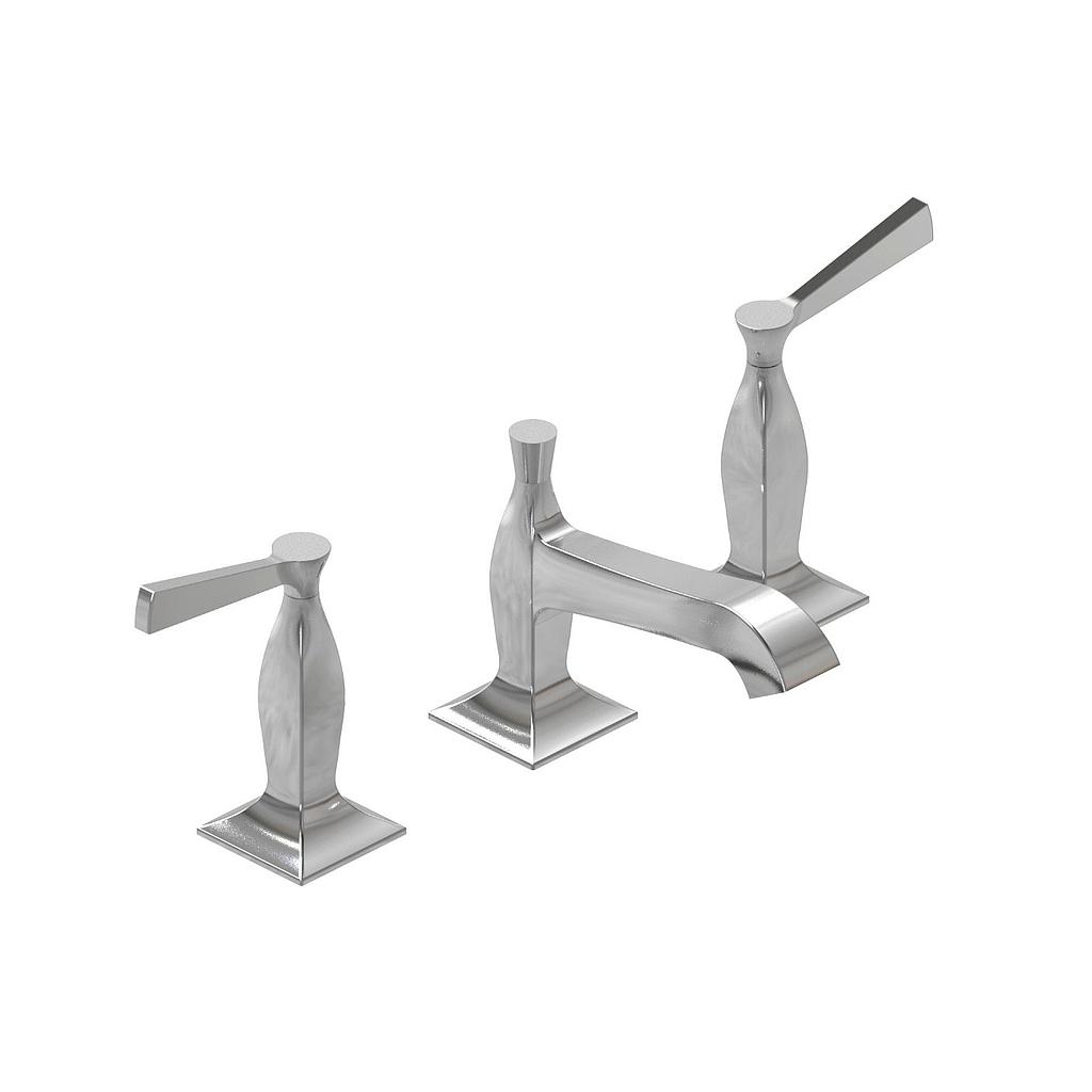 [26349] GRIFERÍA LAVATORIO BICOMANDO NEW CASTLE ETS LEVER BLANCO - HIDROMET - 10 AÑOS DE GARANTÍA [51006BLBL]