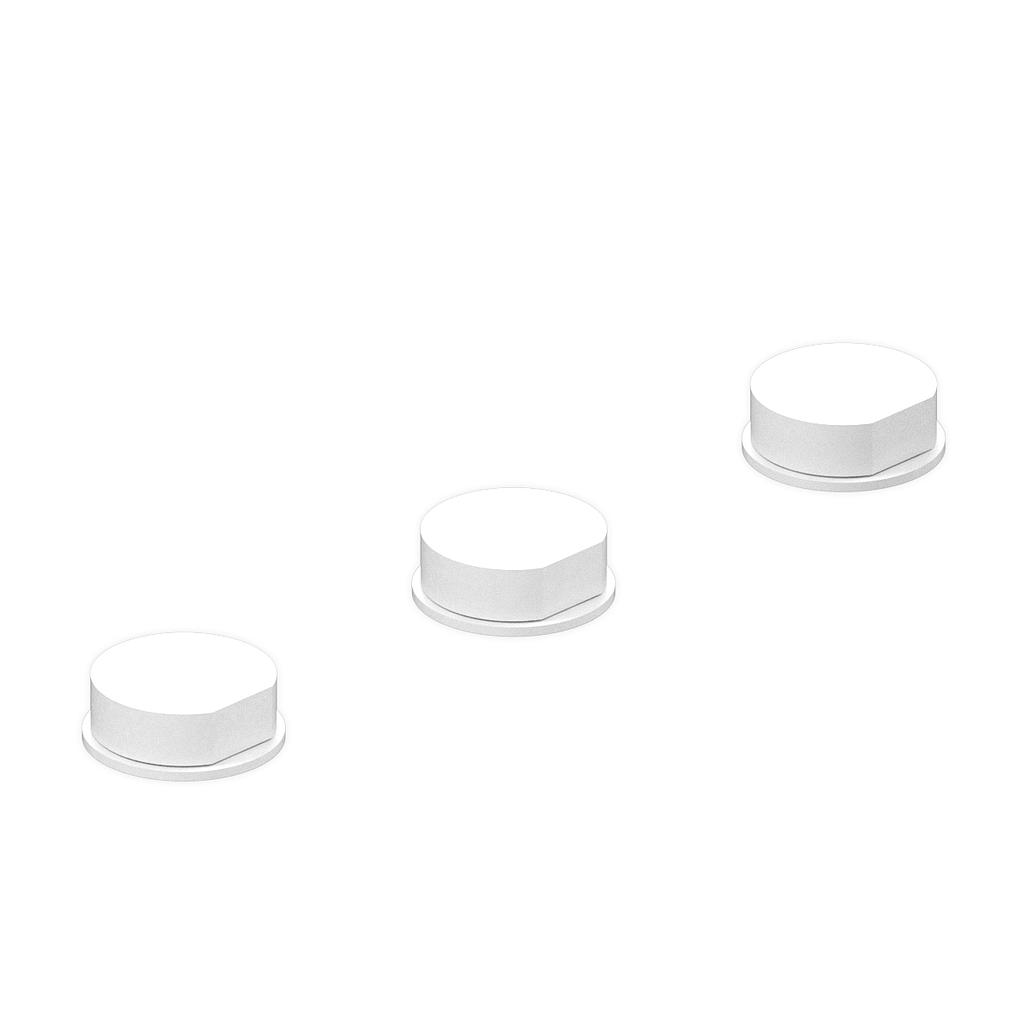 [26418] GRIFERÍA BIDET BICOMANDO LUXURY BLANCO - HIDROMET - 10 AÑOS DE GARANTÍA [15007BLBL]