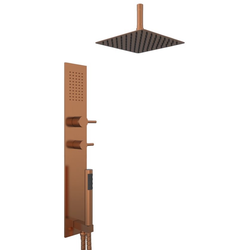 [26439] COLUMNA INTEGRAL 650 VOL REDONDO CON DUCHA TECHO SKIN - HIDROMET - 10 AÑOS DE GARANTÍA [87737SKIN]