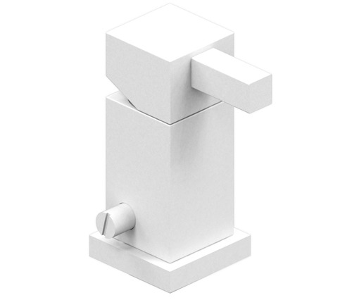 [26469] GRIFERÍA BIDET MONOCOMANDO CON TRANSFERENCIA ONE BLOCK BLANCO - HIDROMET - 10 AÑOS DE GARANTÍA [3502BLBL]