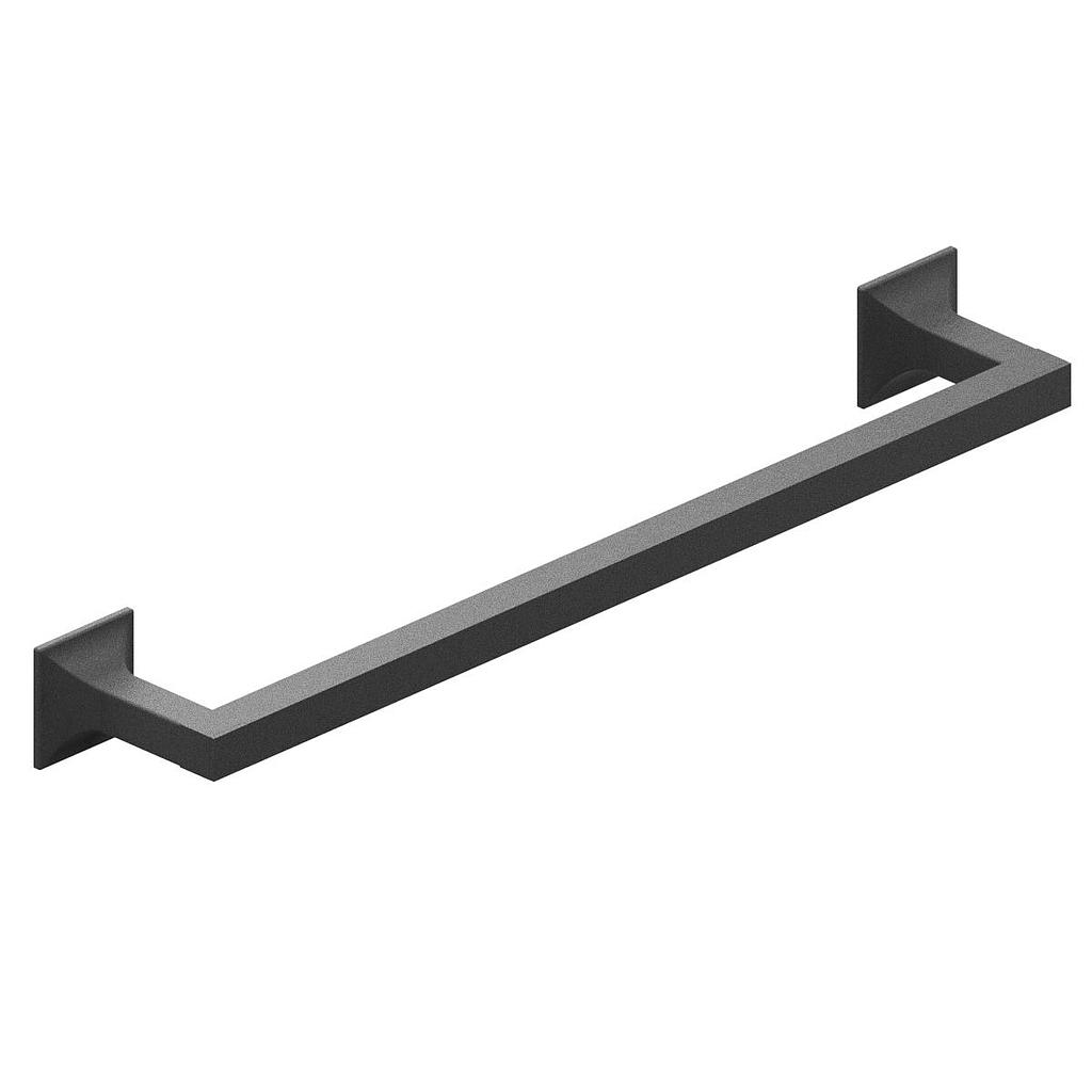 [26602] ACCESORIO TOALLERO BARRAL NEW CASTLE NEGRO -  HIDROMET [50041NEGR]