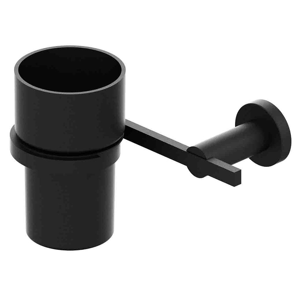 [26688] ACCESORIO PORTA CEPILLO LOOK NEGRO -  HIDROMET [03111NEGR]