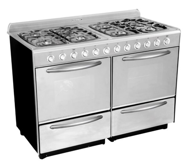 [26859] COCINA MULTIGAS CXCLFW REFLEX 8 HORNALLAS ACERO INOXIDABLE - DOMEC [61985]
