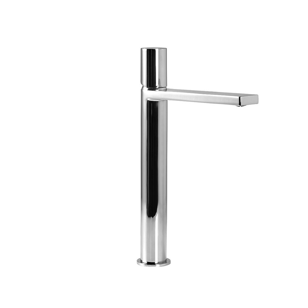 [26885] GRIFERÍA MONOCOMANDO LAVATORIO MESADA ALTO LOUNGE CROMO PIAZZA [10702]