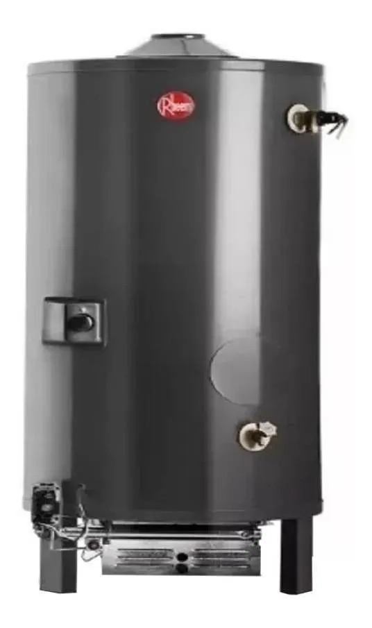 [26906] TERMOTANQUE COMERCIAL 300L GAS NATURAL NEGRO - RHEEM [RHCTP300N]