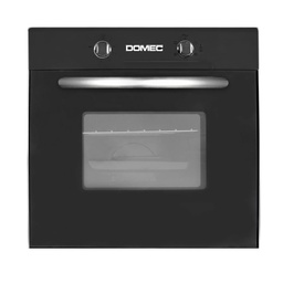 [27354] HORNO ELÉCTRICO 60LTS HENG - EMPOTRAR - EFICIENCIA ENERGÉTICA: A - CON LUZ, GRILL Y TERMOSTATO - 60CMX60CM - NEGRO - DOMEC  [52956]