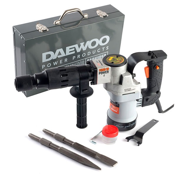 [27525] MARTILLO DEMOLEDOR 1050W - 2900BPM - IMPACTO 15 JOULES - DAEWOO [DADH1050]