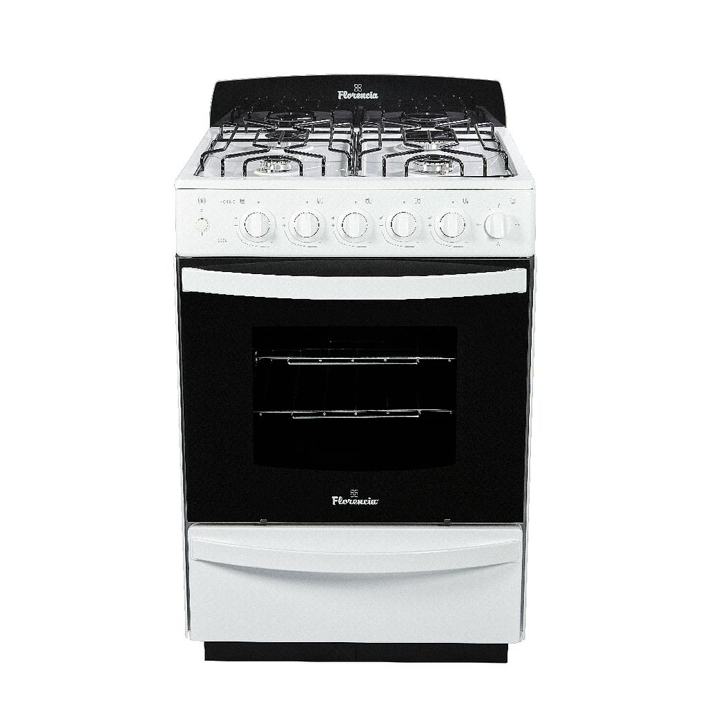 [27805] COCINA MULTIGAS 65LT 4 HORNALLAS CON ENCENDIDO ELECTRICO - BLANCO - FLORENCIA [FLOR5536]