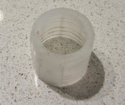 [28042] REPUESTO ACOPLE PLASTICO CYLINDER  - HIDROMET [2214FLY]