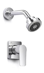 [28219] DUCHA EMBUTIDA MONOCOMANDO SIN TRANSFERENCIA SMALL CROMO - HIDROMET - 10 AÑOS DE GARANTÍA [9504CRCR]